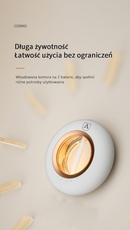 Dyfuzor zapachowy z lampką nocną