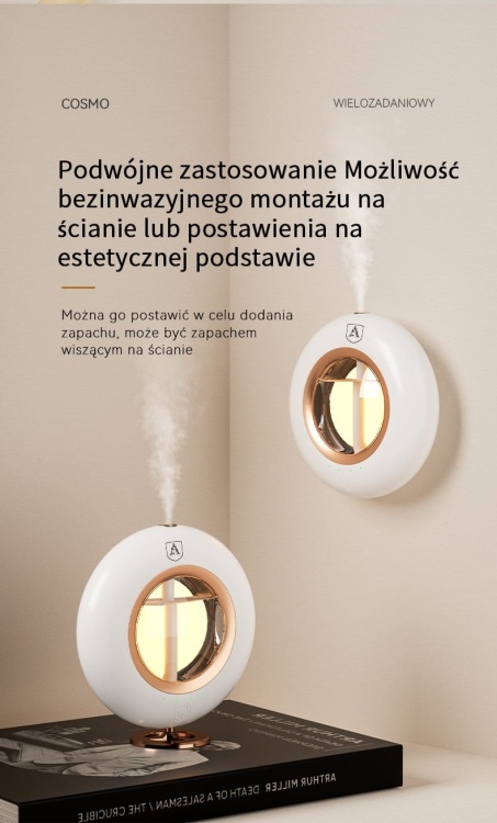 Dyfuzor zapachowy stojący lub wiszący