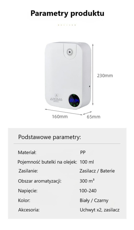 Aroma Smart Big Eye White Parametry produktu.jpg