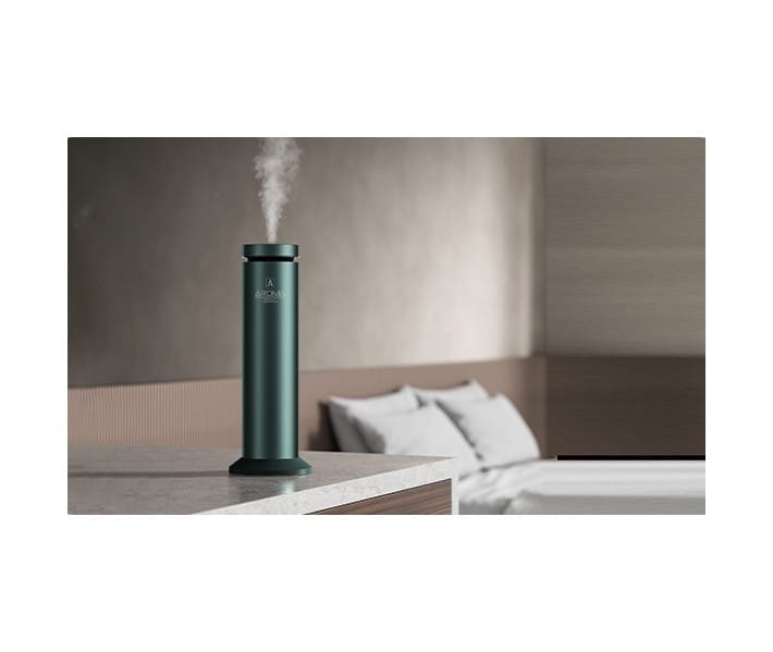 Aroma Smart Tube Green dyfuzor w sypialni