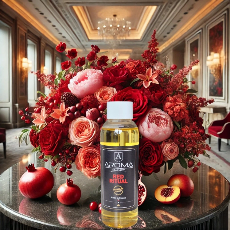 olejek zapachowy aroma smart Red Ritual bukiet w pałacu