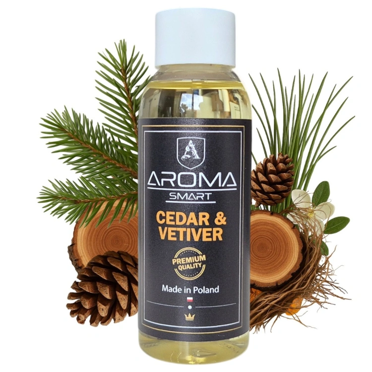 Olejek zapachowy do dyfuzorów rozpylających Aroma Smart Cedar &amp; Vetiver 50ml