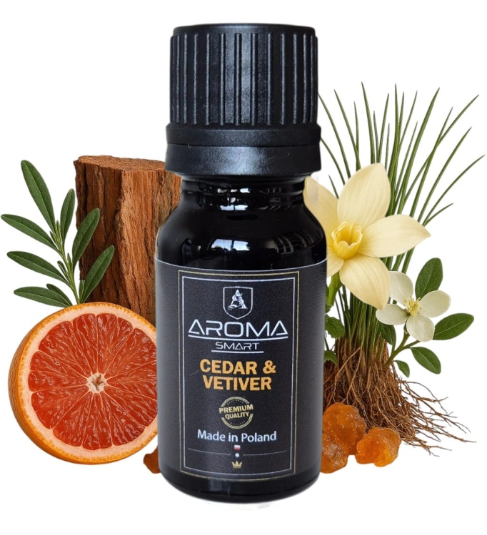 olejek zapachowy cedar &amp; vetiver miniaturka 10ml